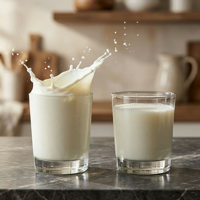 Leche Entera vs Desnatada: ¿Cuál es Más Saludable? La Ciencia Responde