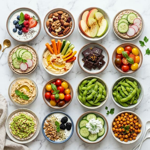 12 Snacks Saludables con Menos de 200 Calorías [Ideas Rápidas]